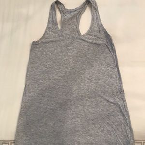 LuluLemon basic gray workout tank